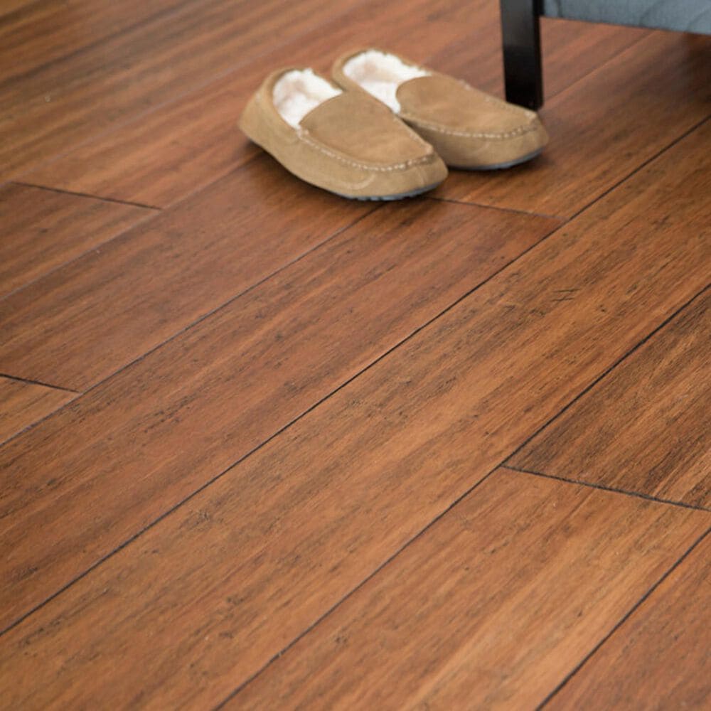 CALI Fossilized Antique Java 5.3125&quot; Engineered Bamboo Hardwood, , large