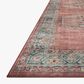 Loloi Heidi 2" x 5" Spice and Aqua Area Rug, , large
