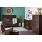 Eastern Shore Dovetail 4-in-1 Convertible Crib in Graphite, , large
