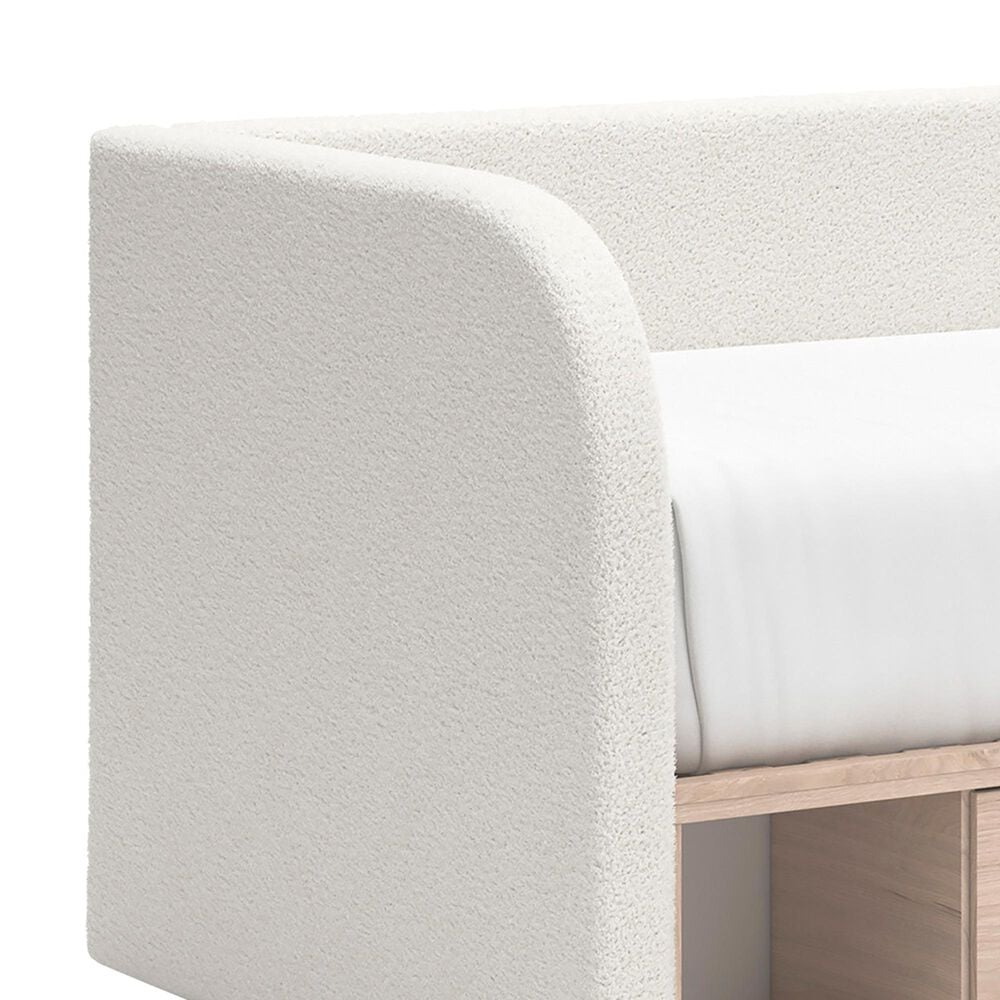 Ashley Arloster Full Upholstered Day Bed with Storage  in White, , large