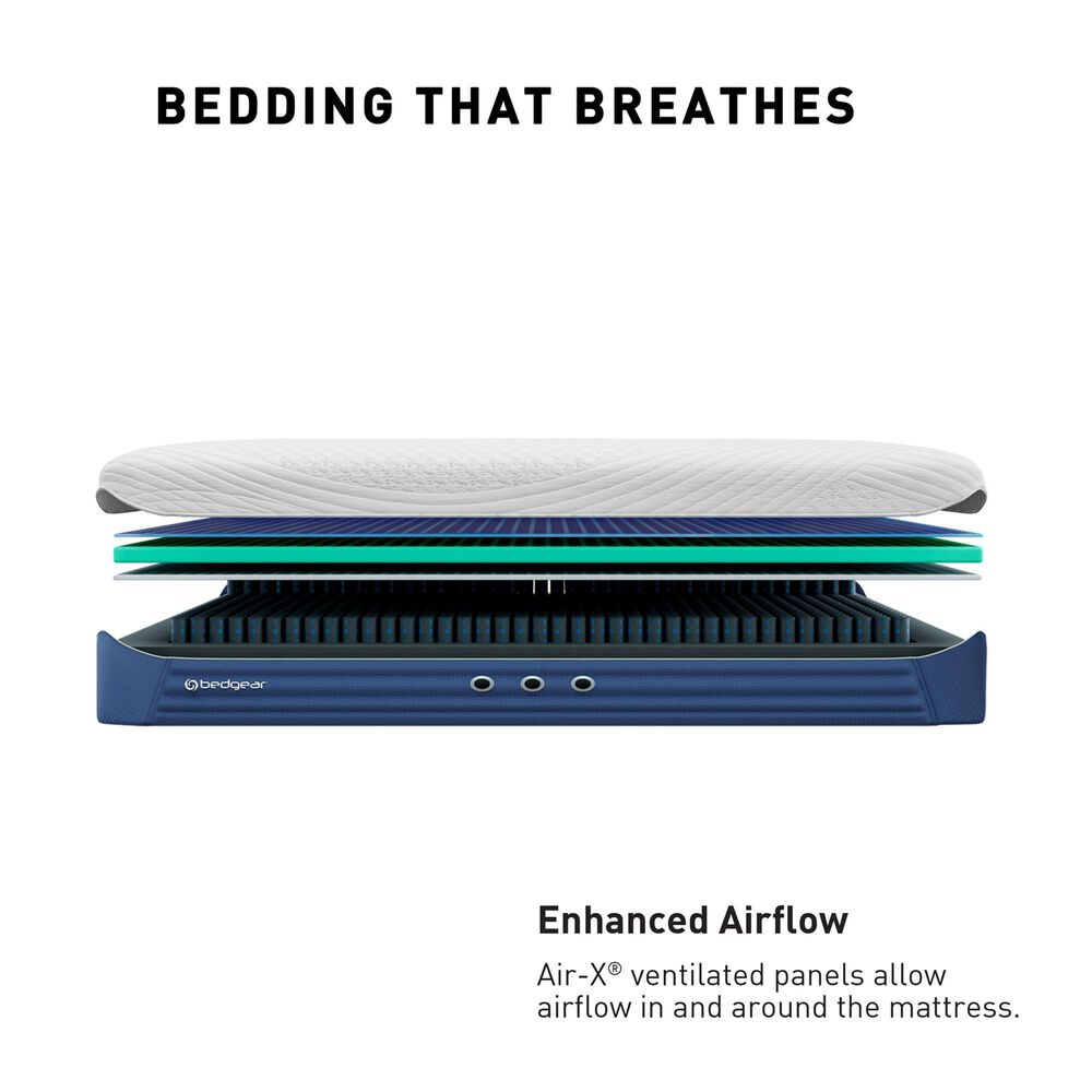 Bedgear M3 Split King Mattress with 2.0 Suspension, , large