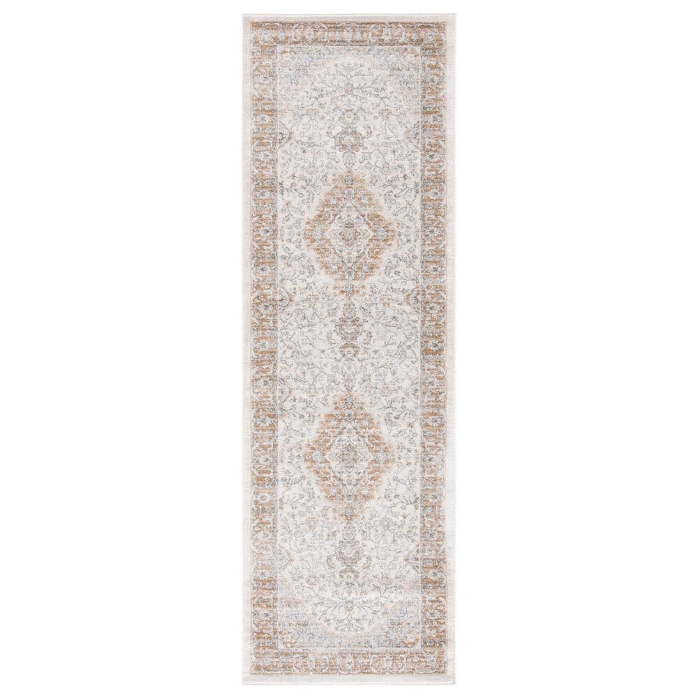 Safavieh Isabella ISA919B 2"2" x 7" Cream and Beige Runner, , large