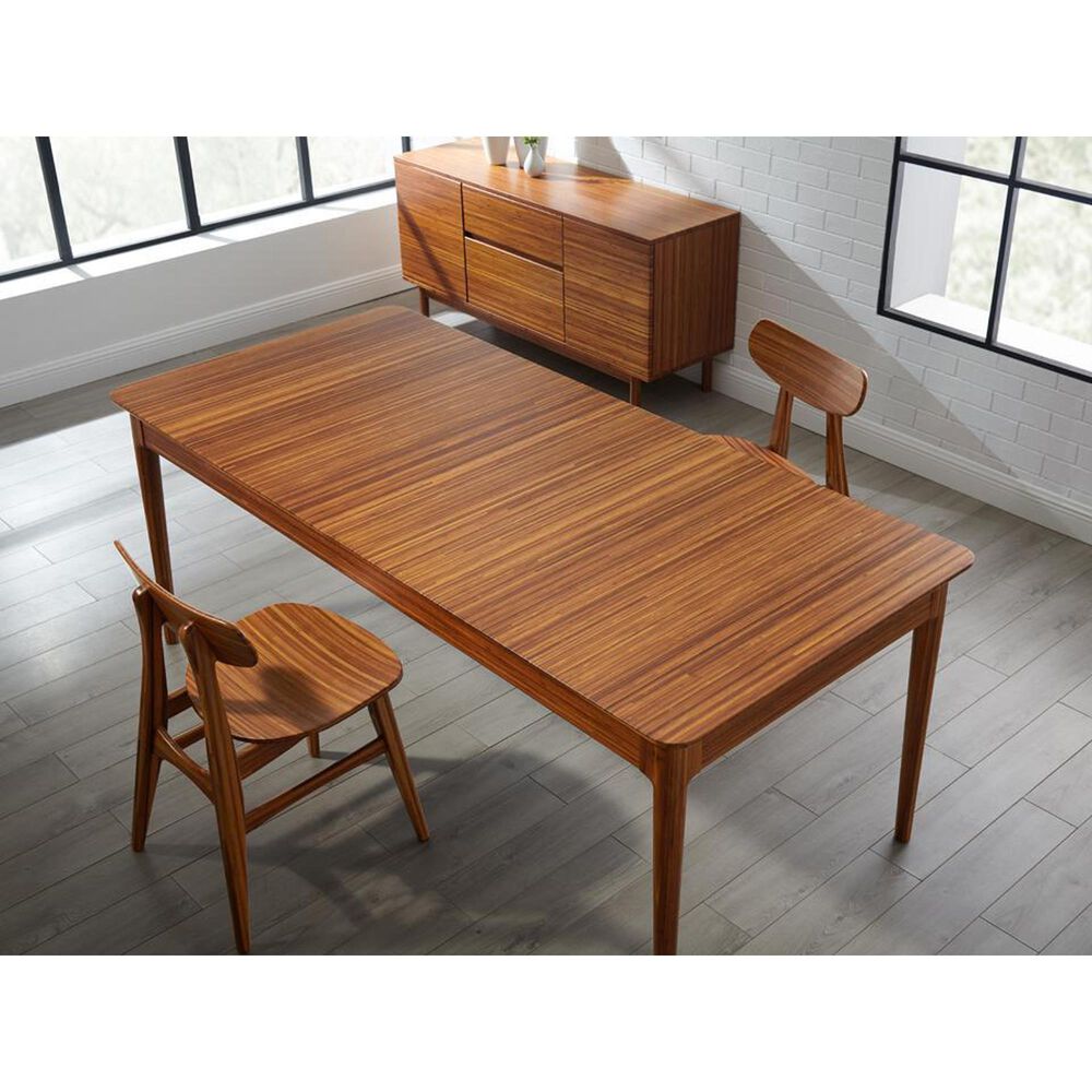 Natural Bamboo Furnishings Erikka Dining Table in Amber, , large