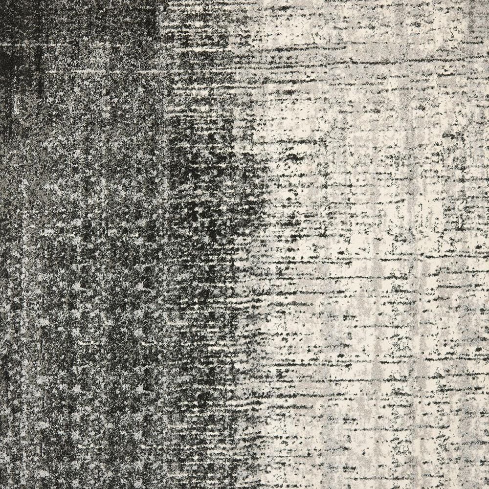 Safavieh Retro RET2770-9079-6R 6&#39; Round Black/Light Grey Area Rug, , large