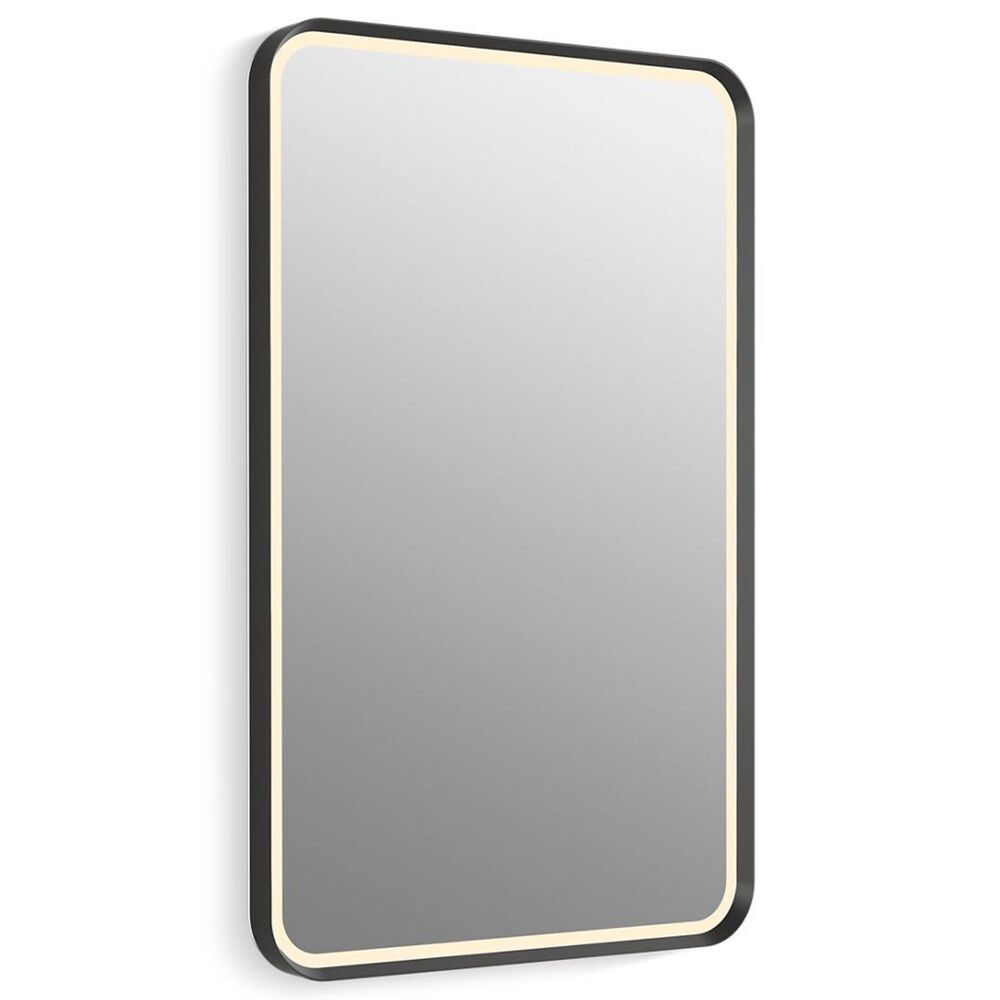 Kohler Essential Ultrabright Vanity Mirror in Matte Black, , large