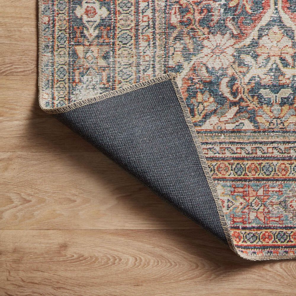 Amber Lewis x Loloi Georgie 10&#39; x 14&#39; Red and Navy Area Rug, , large