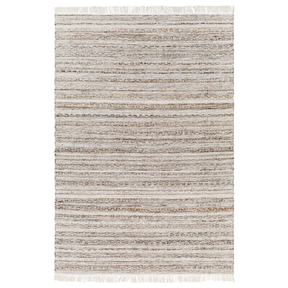 Surya Azalea 2" x 3" Taupe, Ivory and Brown Area Rug, , large
