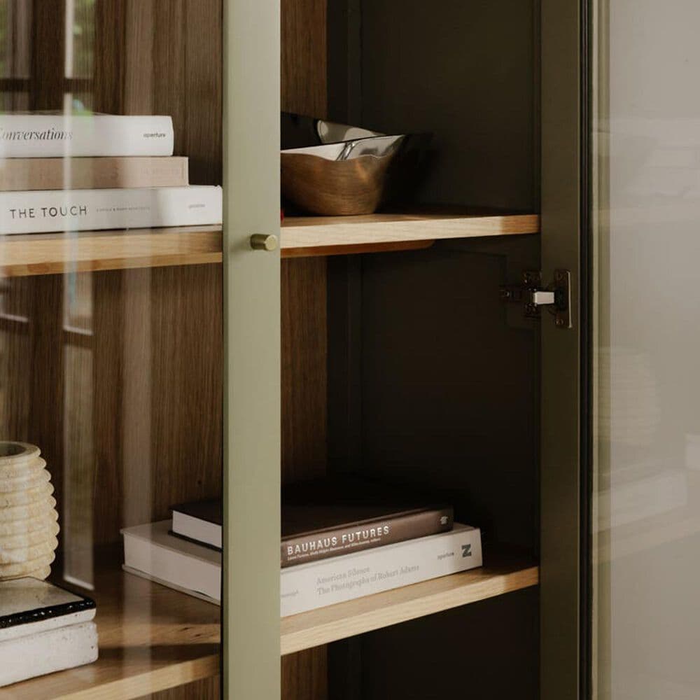 Moe's Home Collection Hannah Tall Cabinet in Green, , large