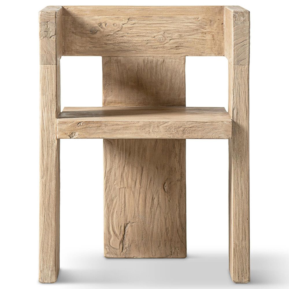 Jennifer Taylor Home Avenel Arm Chair in Heritage Light Natural Brown, , large