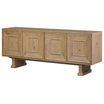 Four Hands Haiden Adela 4-Door Sideboard in Drifted Oak Veneer, , large