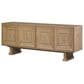 Four Hands Haiden Adela 4-Door Sideboard in Drifted Oak Veneer, , large