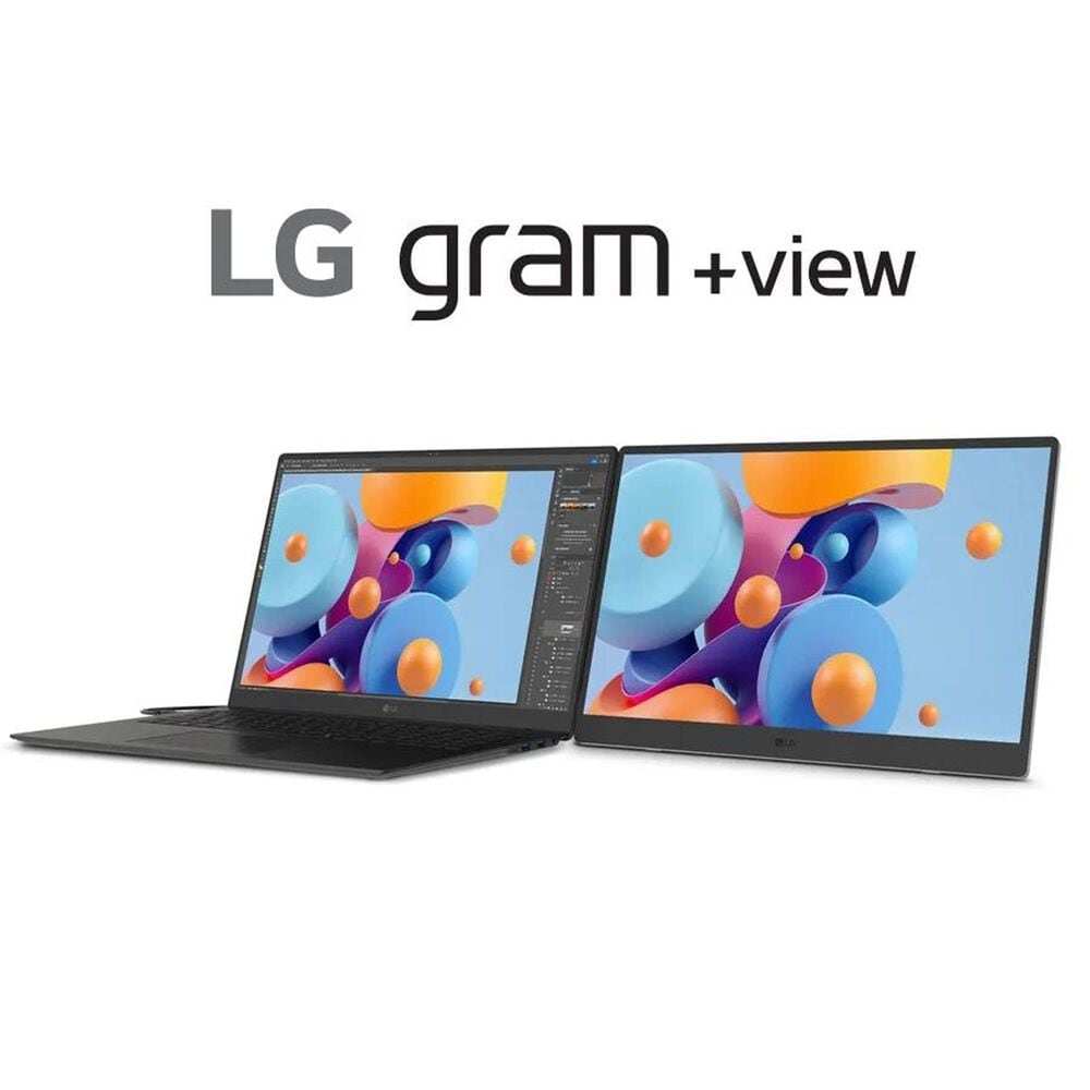 LG 17&quot; Gram IPS Portable Monitor in Titan Silver, , large