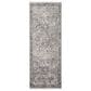 Surya Solar 3" x 8" Gray, Light Gray, Charcoal, Black and Mustard Runner, , large