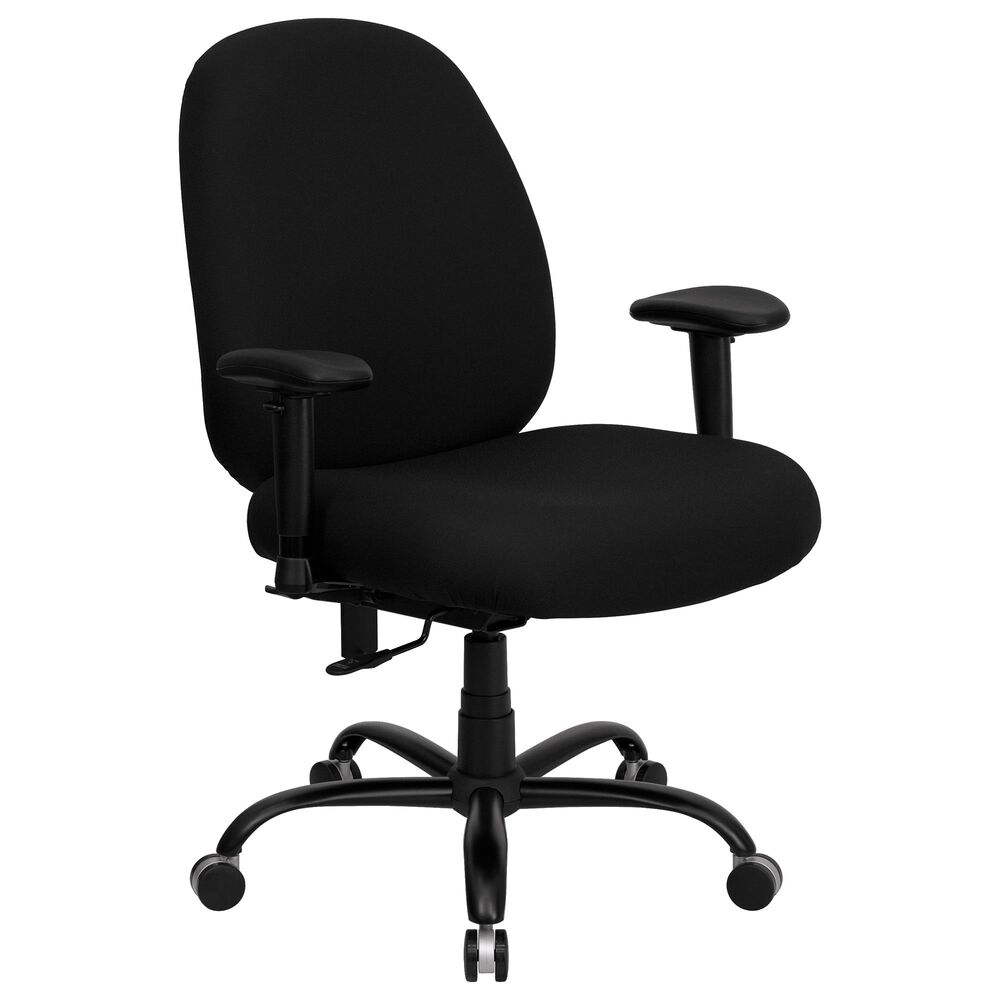 Flash Furniture HERCULES Big and Tall Executive Chair in Black, , large