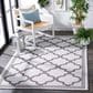 Safavieh Bermuda 8" x 10" Grey and Brown Indoor/Outdoor Area Performance Rug, , large