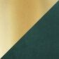 Lumisource Fuji Side Chair with Green Cushion in Gold (Set of 2), , large
