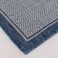 Central Oriental New Zealand Dunedin 7"10" x 9"10" Cobalt Area Rug, , large