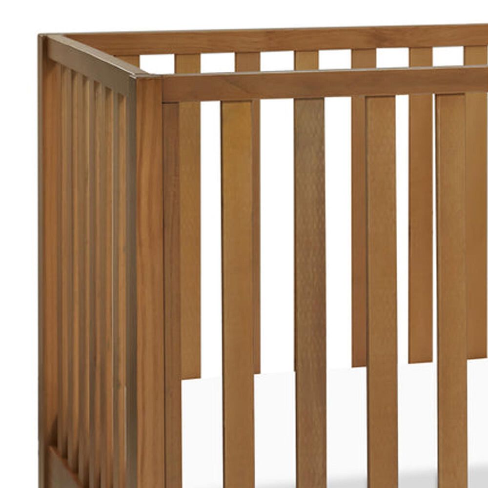 New Haus Hunter 3-In-1 Convertible Crib in Chestnut, , large
