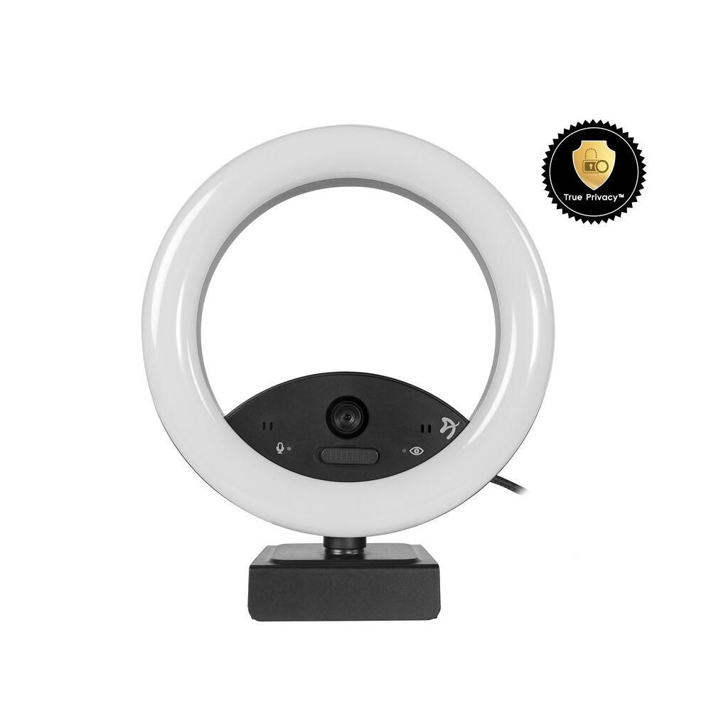 Arozzi Occhio Webcam with Ring Light, , large