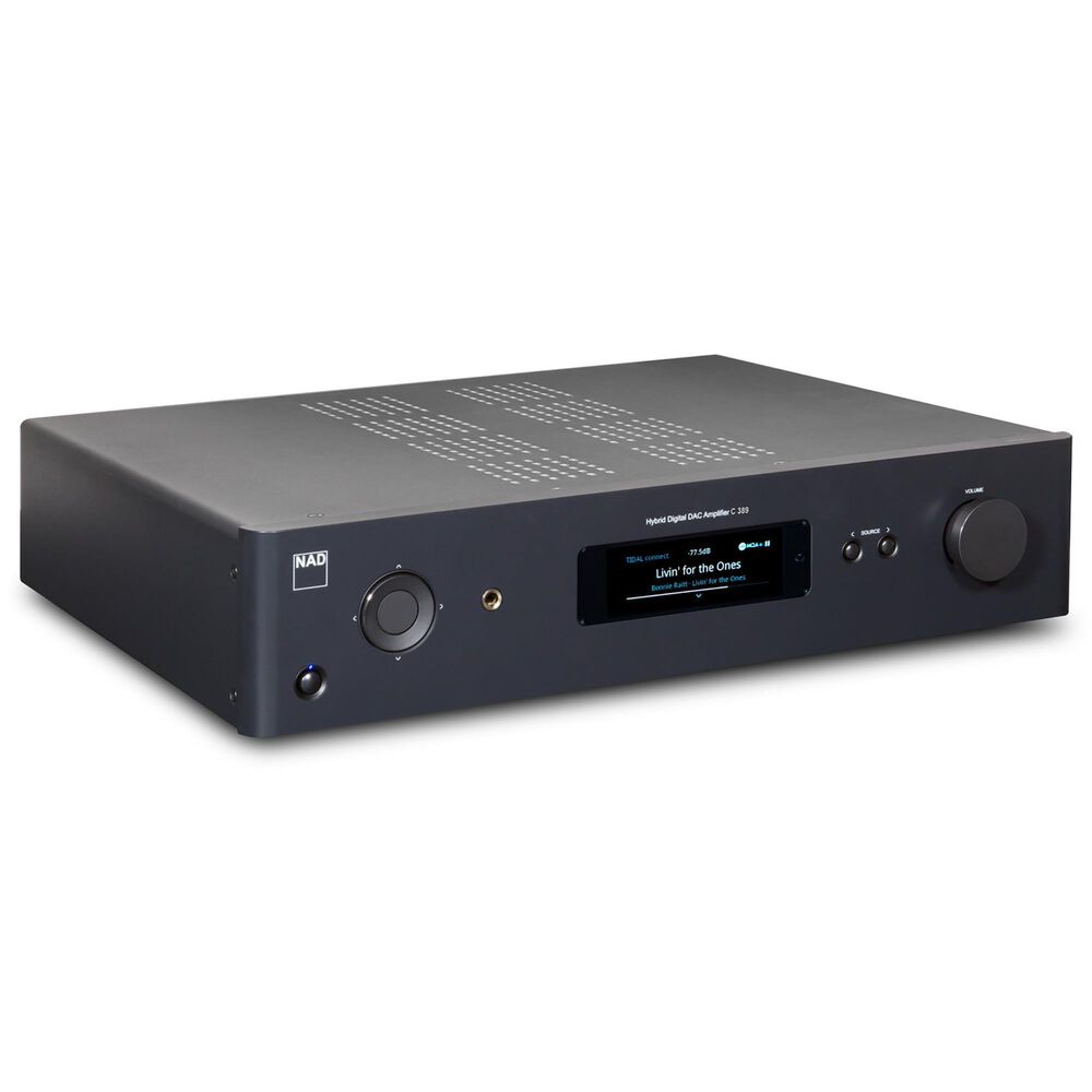 Bluesound HybridDigial DAC Amplifier with 350W Per Channel in Charcoal, , large