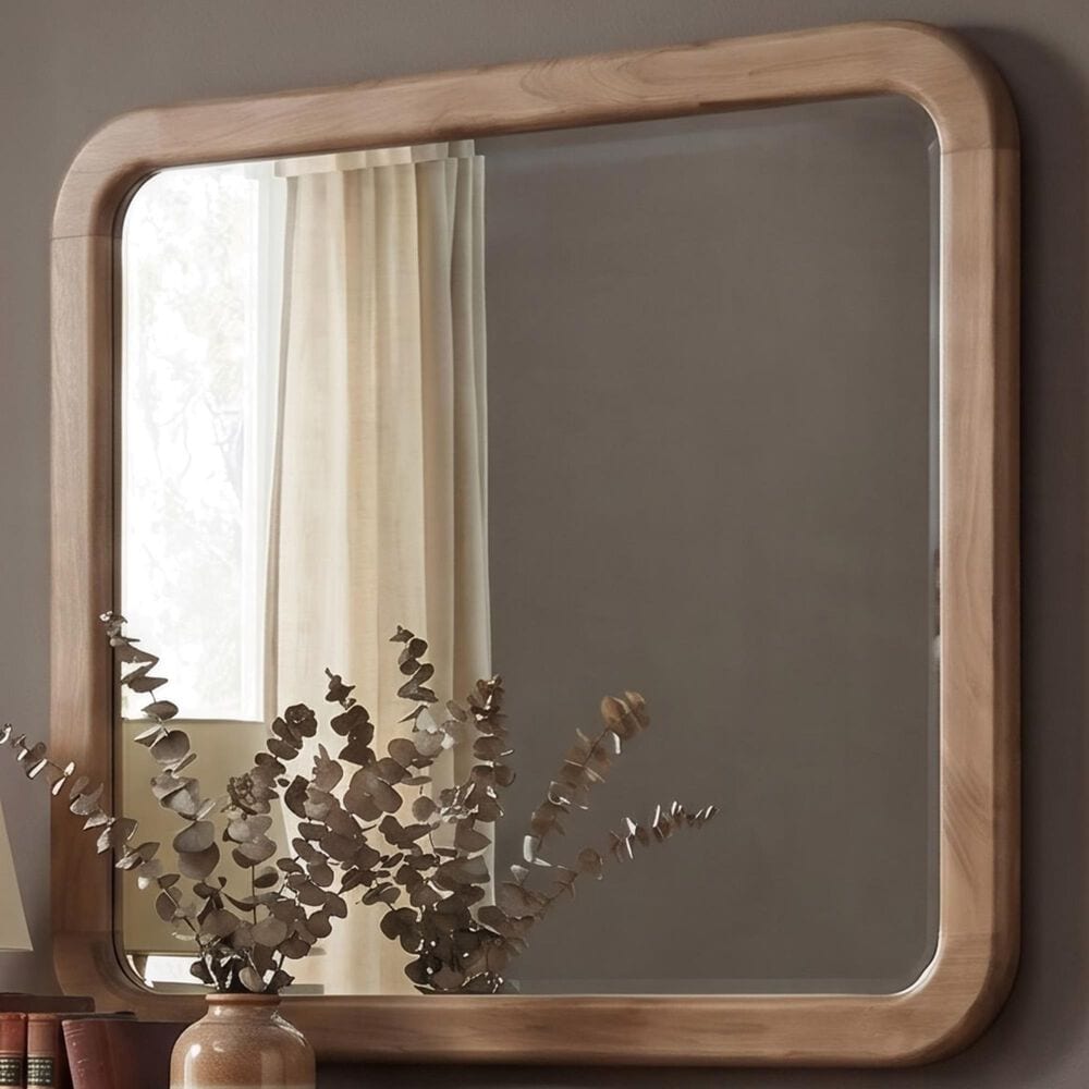 Urban Home Dresser Mirror in Brown, , large