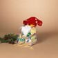 The Gerson Company 13.75" USB Electric Lighted Holographic Santa with Remote Control, , large