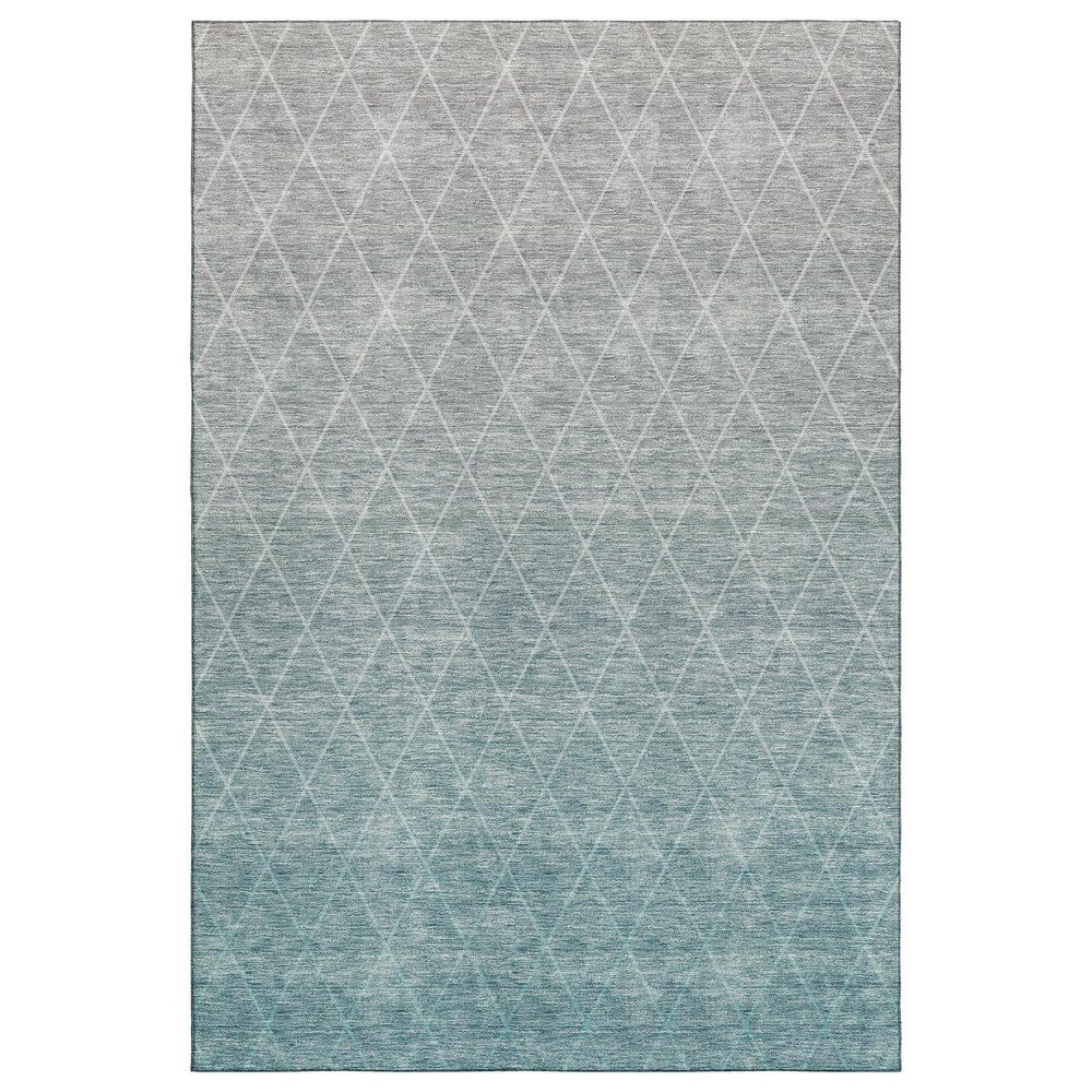 Dalyn Rug Company Lazio 8" x 10" Teal Area Rug, , large