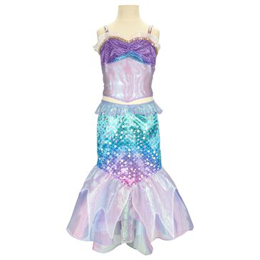 Disney Princess Little Mermaid Live Action Ariel"s Core Mermaid Dress, , large