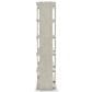 Bernhardt Tempo 5-Shelf Etagere in Larza and Satin Nickel, , large