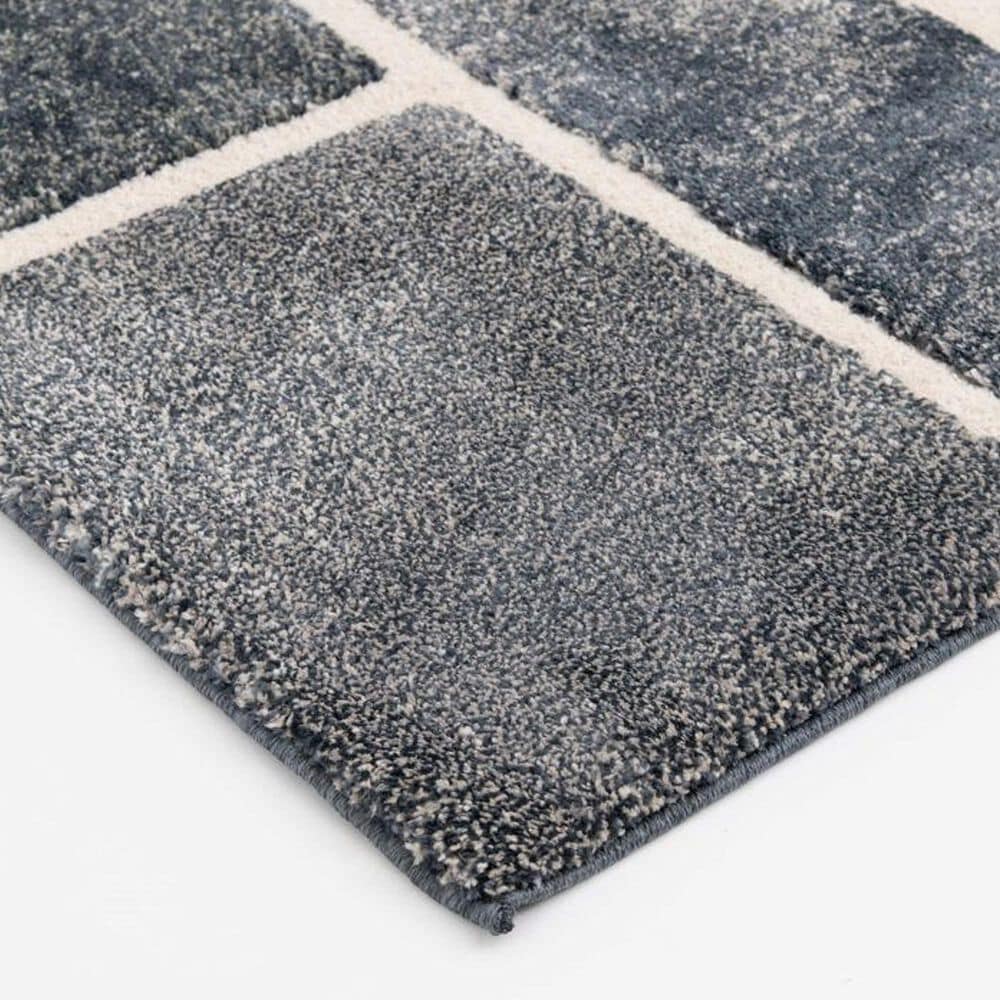 Central Oriental Stonington Demi 5&#39; x 7&#39;6&quot; Denim and Zinc Area Rug, , large