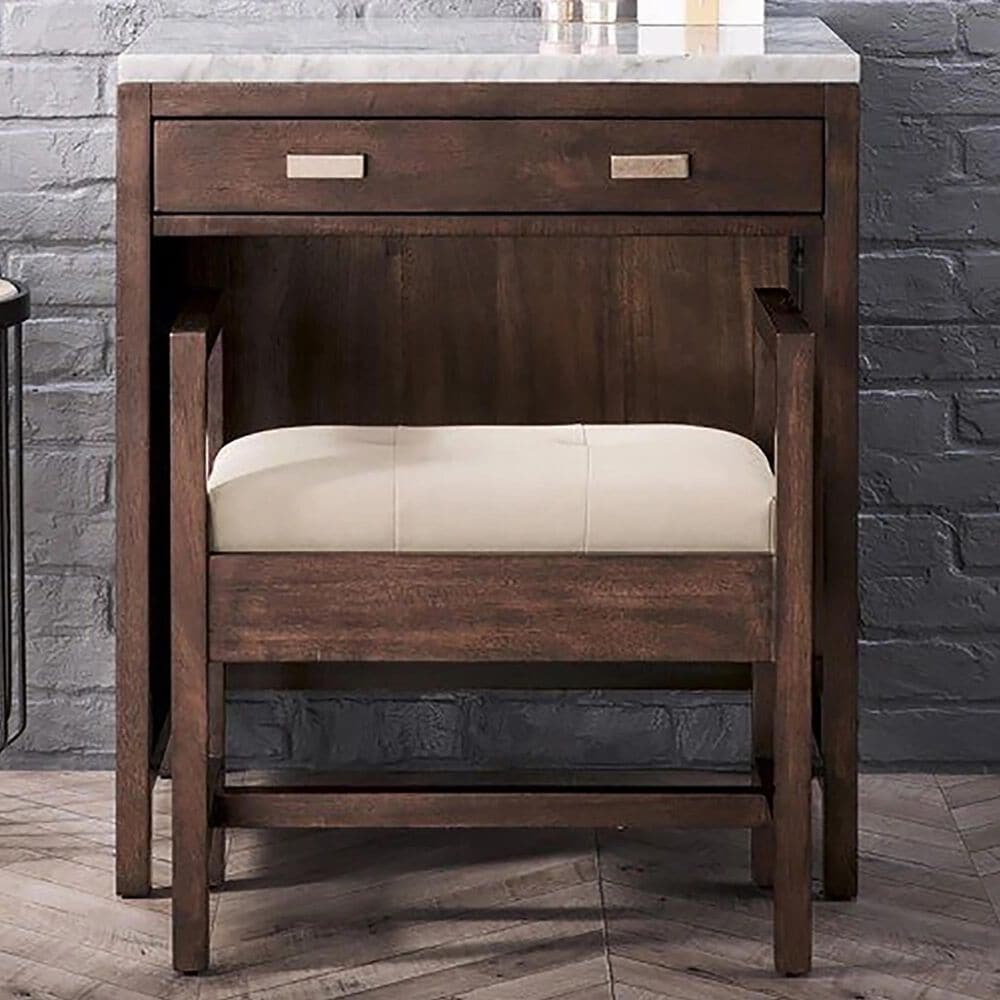 James Martin Vanities Addison 30" Freestanding Countertop Unit Base Only in Mid Century Acacia, , large