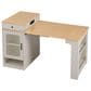 HOMLUX 60" Kitchen Island in White, , large