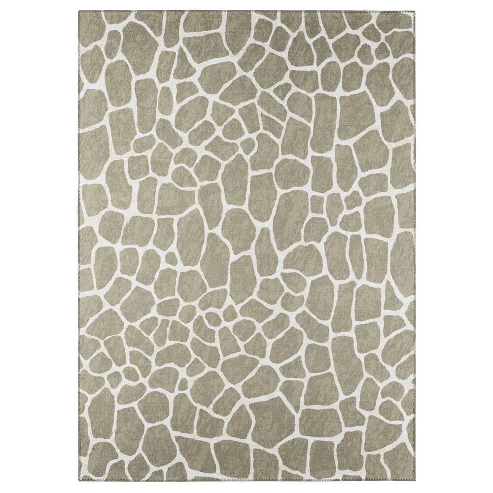 Dalyn Rug Company Mali ML4 8" x 10" Stone Indoor/Outdoor Area Performance Rug, , large