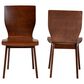 Baxton Studio Elsa Side Chair in Dark Walnut (Set of 2), , large