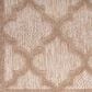 Nourison Easy Care 6" x 9" Natural Beige Indoor/Outdoor Area Rug, , large