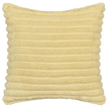 J. Queen Bold Darby 20" Square Throw Pillow in Yellow, , large