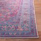 Safavieh Serapi 6"7" Square Gold and Blue Area Rug, , large