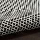 Nourison Courtyard Black and White 8" x 10" Indoor/Outdoor Area Rug, , large
