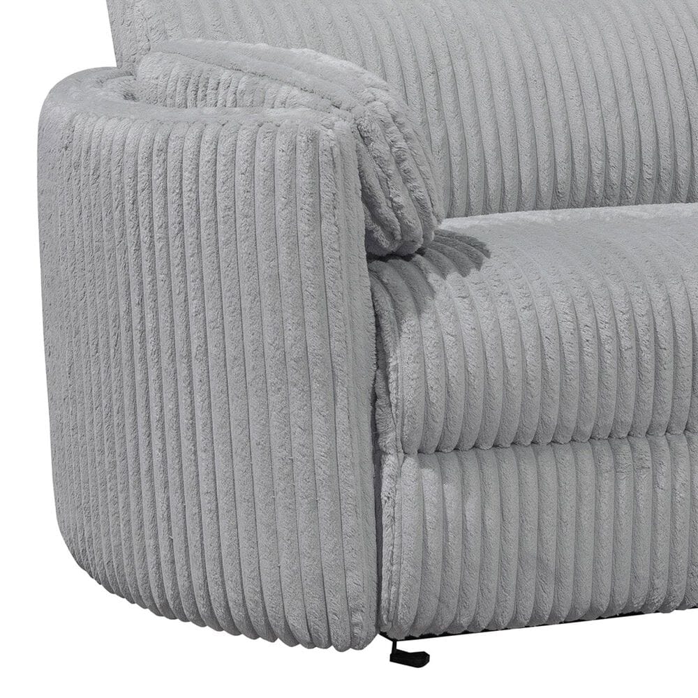 Simeon Collection Power Glider Recliner in Mega Grey, , large