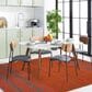 Safavieh Montauk MTK214B 8" x 10" Orange and Red Area Rug, , large