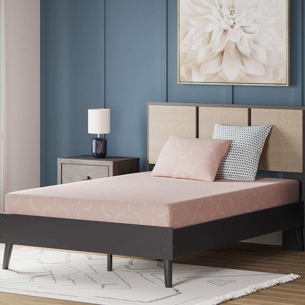 Ashley iKidz Firm Full Mattress with Pillow in Coral, , large