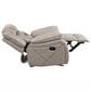 Steve Silver Tyson Manual Glider Recliner in Grey, , large
