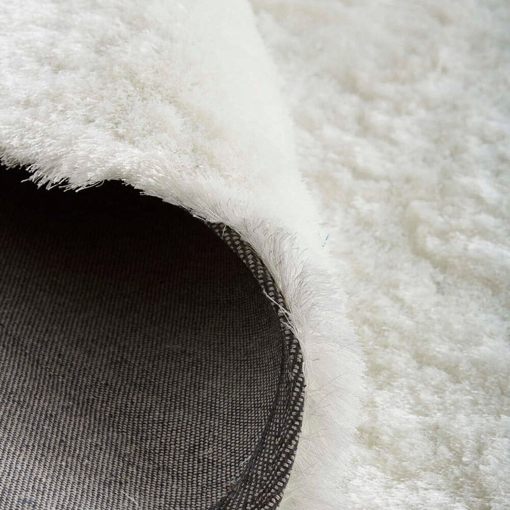 Feizy Indochine 4&#39;9&quot; x 7&#39;6&quot; White Area Rug, , large