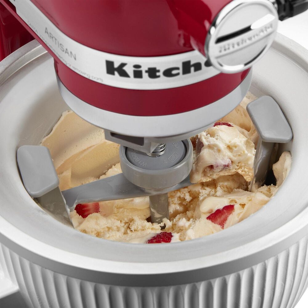 KitchenAid Ice Cream Maker Attachment in White, , large