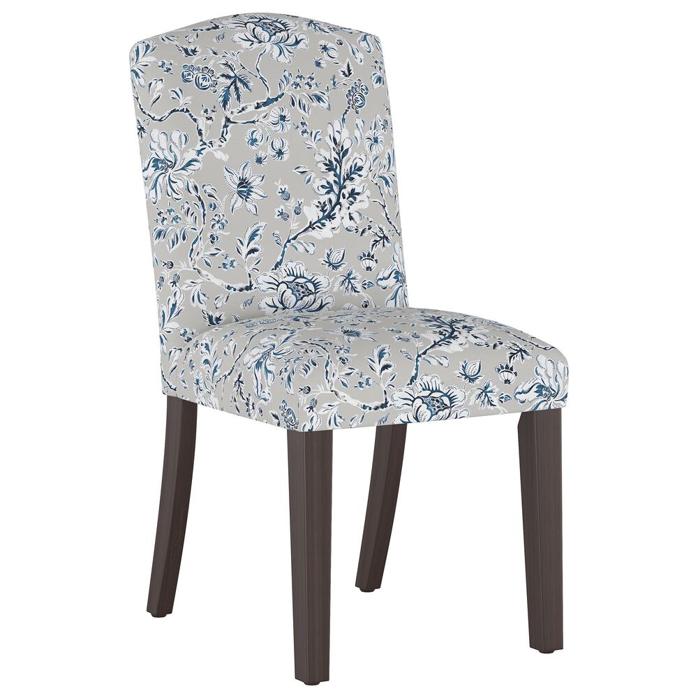 Skyline Furniture Dining Chair in Indian Blockprint Grey, , large