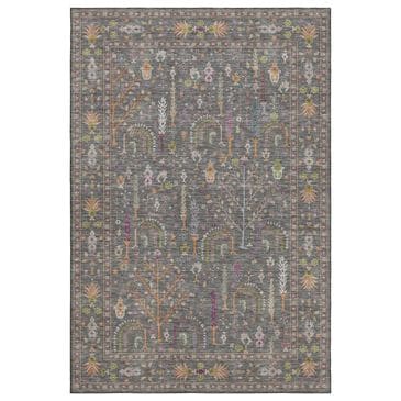 Dalyn Rug Company Hatay HY5 9" x 12" Gray Area Rug, , large