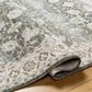 Surya Dresden Deep Teal, Taupe, Dusty Sage, Off-White, Light Gray, Mustard and Olive 12" x 15" Area Rug, , large