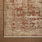 Loloi Heritage 3" x 5" Brick and Multicolor Area Rug, , large