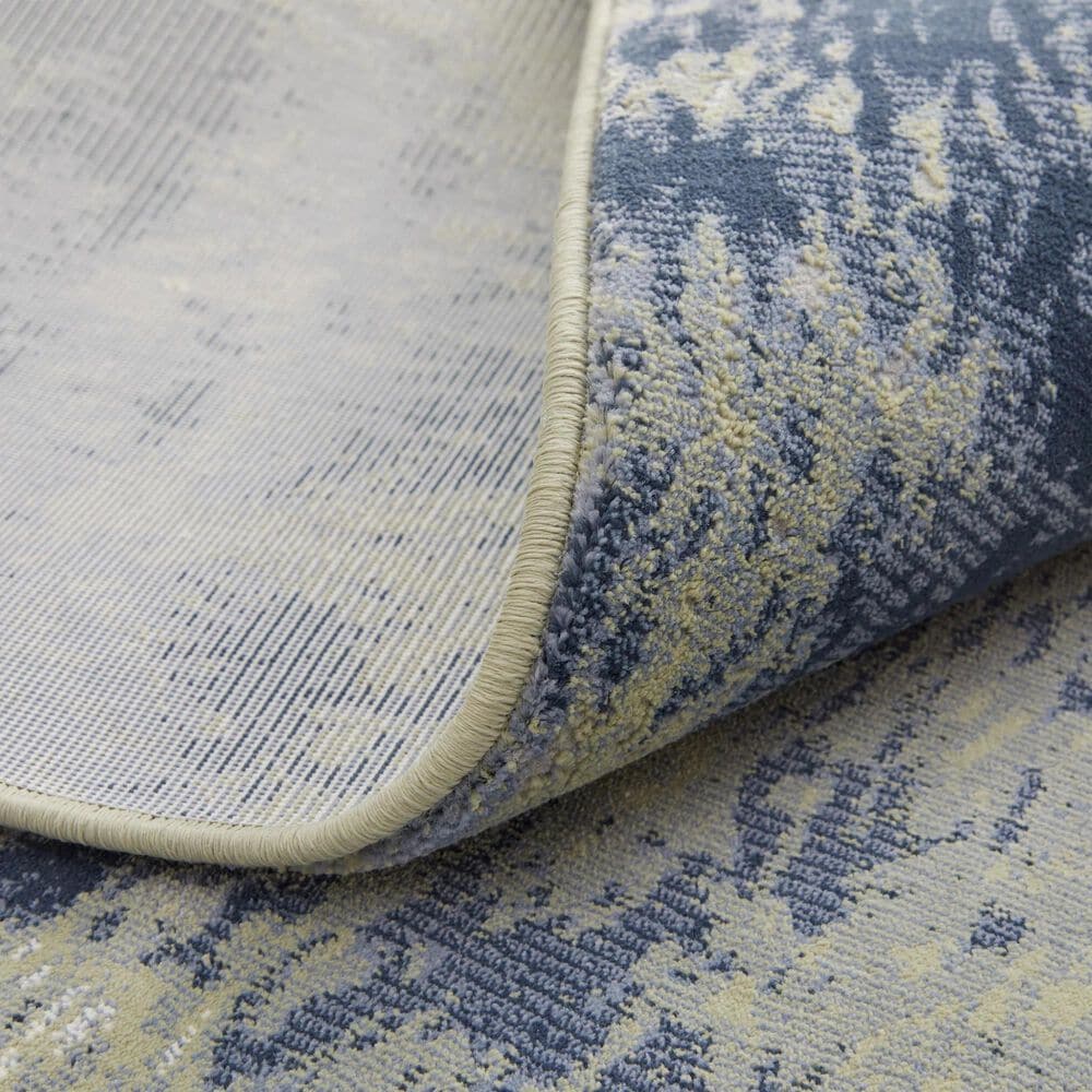 Feizy Clio 7&#39;9&quot; x 10&#39; Blue and Green Area Rug, , large