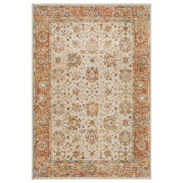Surya Mona Lisa 6"7" x 9"6" Light Sage, Tan, Mustard, Brick Red, Burgundy, Olive and Dark Blue Area Rug, , large